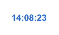The dynamic clock script in JavaScript