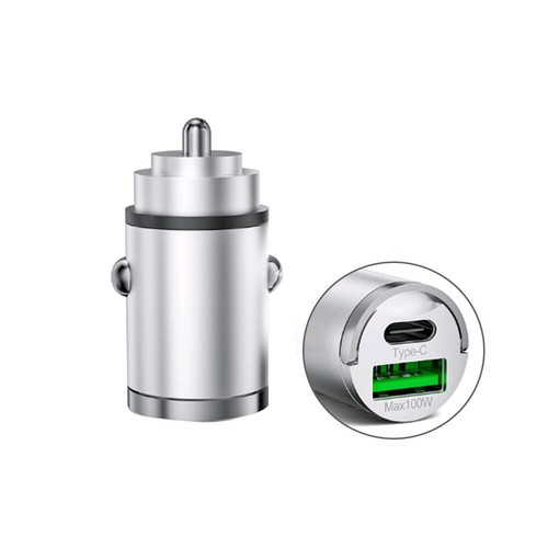 100W USB Car Phone Charger Type C QC3.0 Fast Charging Adapter For Mobile Phone - Picture 12 of 15