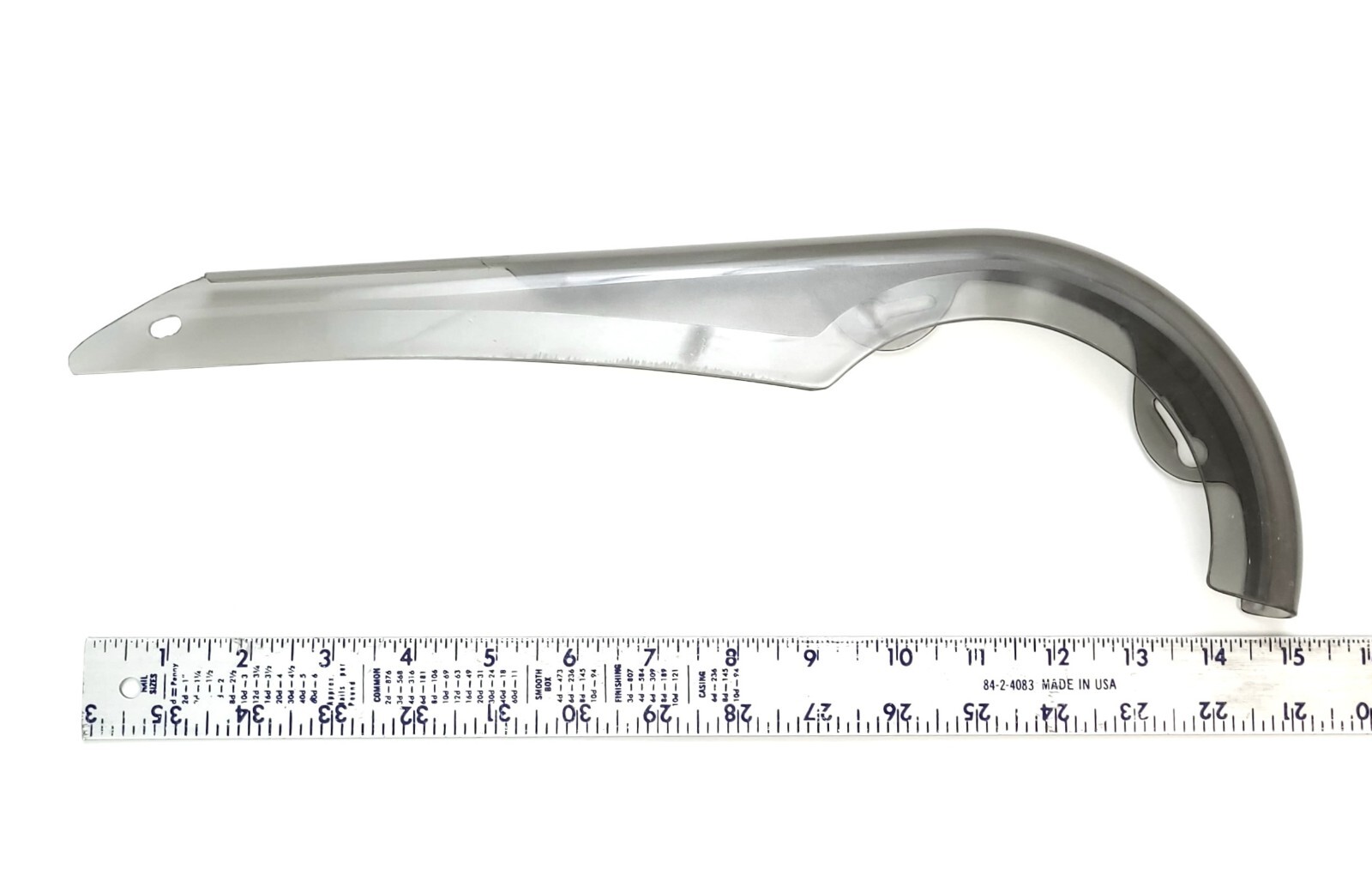 BMX Plastic Chain Guard. SE Racing. 15" Long. Smoke Gray. eBay