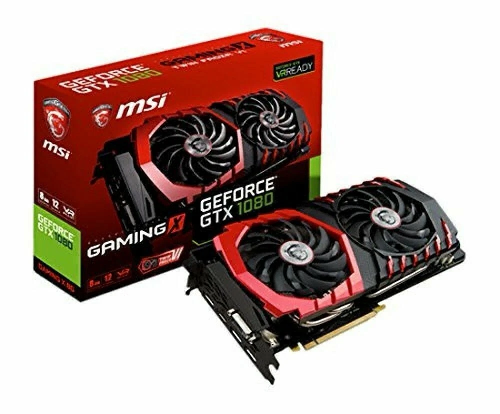 MSI original cooling system 'TWINFROZR VI' GeForce GTX 1080 graphics GAMING X 8G