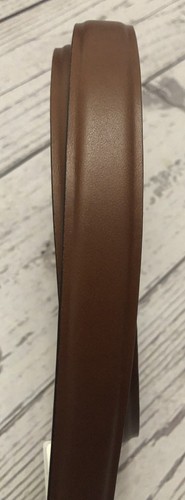 MICHAEL KORS MK Signature Women’s Leather Covered Buckle Belt - Picture 11 of 13