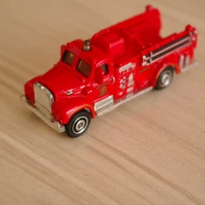 2014 MACK B FIRE TRUCK '63 MATCHBOX DIECAST CAR TOY