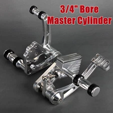 Polished 3/4" Bore Forward Controls For Harley Big Twin Shovelhead FXSTS FXSTC