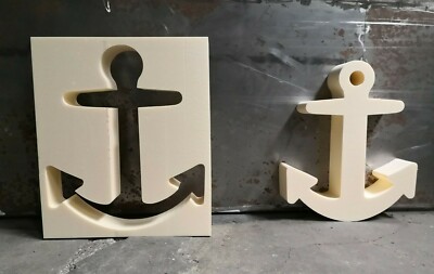 Beton Gießform STYRODUR /"Anker/" 15x3 cm selber gießen kreativ günstig kaufen DIY