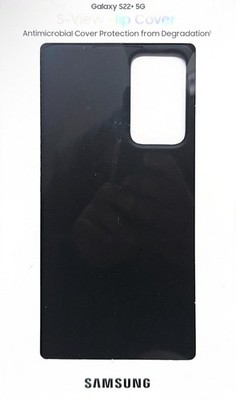Samsung S-View Folio Case - Samsung Galaxy S22+- Black