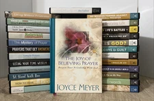 Lot of 25 Joyce Meyer Various Christian Audio CD Collection + 1 Devotional Book