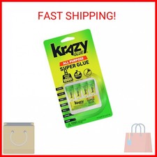 Krazy Glue, All Purpose Super Glue, Fine Tip, Singles 0.5 g , 4 Count KG582 