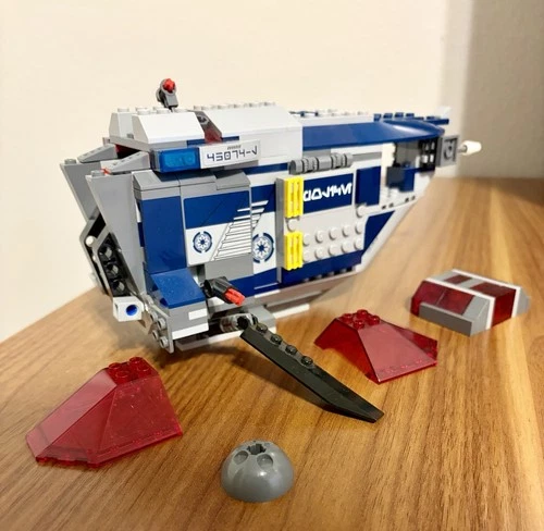 LEGO Star Wars Coruscant Police Gunship 75046 INCOMPLETE for parts