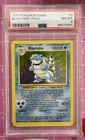 1999 Pokémon Blastoise Base Set Holo Rare PSA 8 2/102 English
