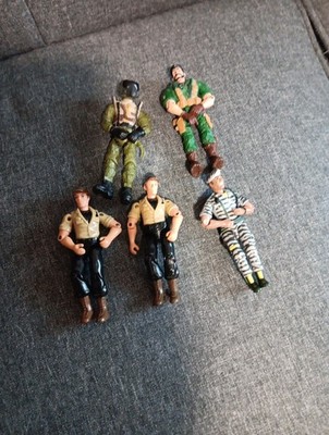 GI Joe Action Figures Set of 5 Vintage