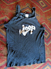 Vintage The Loop Tank Top WLUP Chicago Radio Rock Black Size 14 Retro Graphic