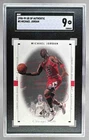 0385049 Michael Jordan 1998 SP Authentic #5 SGC 9