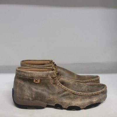 Twisted X Driving Moc Bomber Men's Size 7M