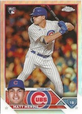 2023 Topps Chrome Update Matt Mervis Refractor SP RC Arizona Diamondbacks