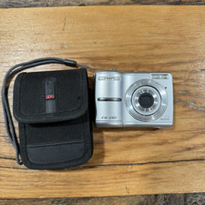 Olympus FE-210 Digital Camera 7.1MP Silver Compact Point  Shoot Tested