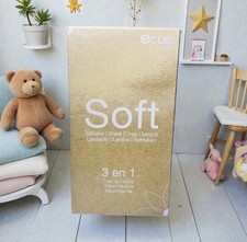 Ecus Kids Soft 3-in-1 Waterproof Breathable Crib Mattress Protector Sheet