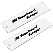 2 Pcs Snowboard Wax Plastic Scraper- Ski Wax ...