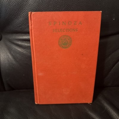 1930 Scribner's - Spinoza Selections by John Wild Hardcover Book