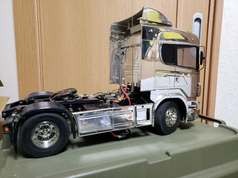 Tamiya 1/14 Scania R470 Highline Metallic Special Rc Tractor Truck Kit Model - Image 4 of 4