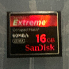 SanDisk Extreme 16GB CompactFlash CF Card UDMA High Speed 60NB4