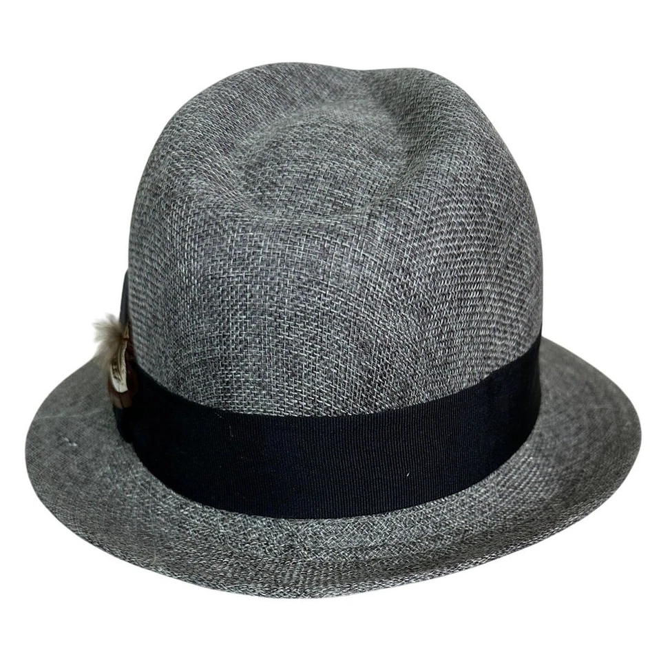 Sombrero transpirable Stacy Adams pellizco delantero primavera/verano tejido 100 % polietileno  Foto 2 de 4