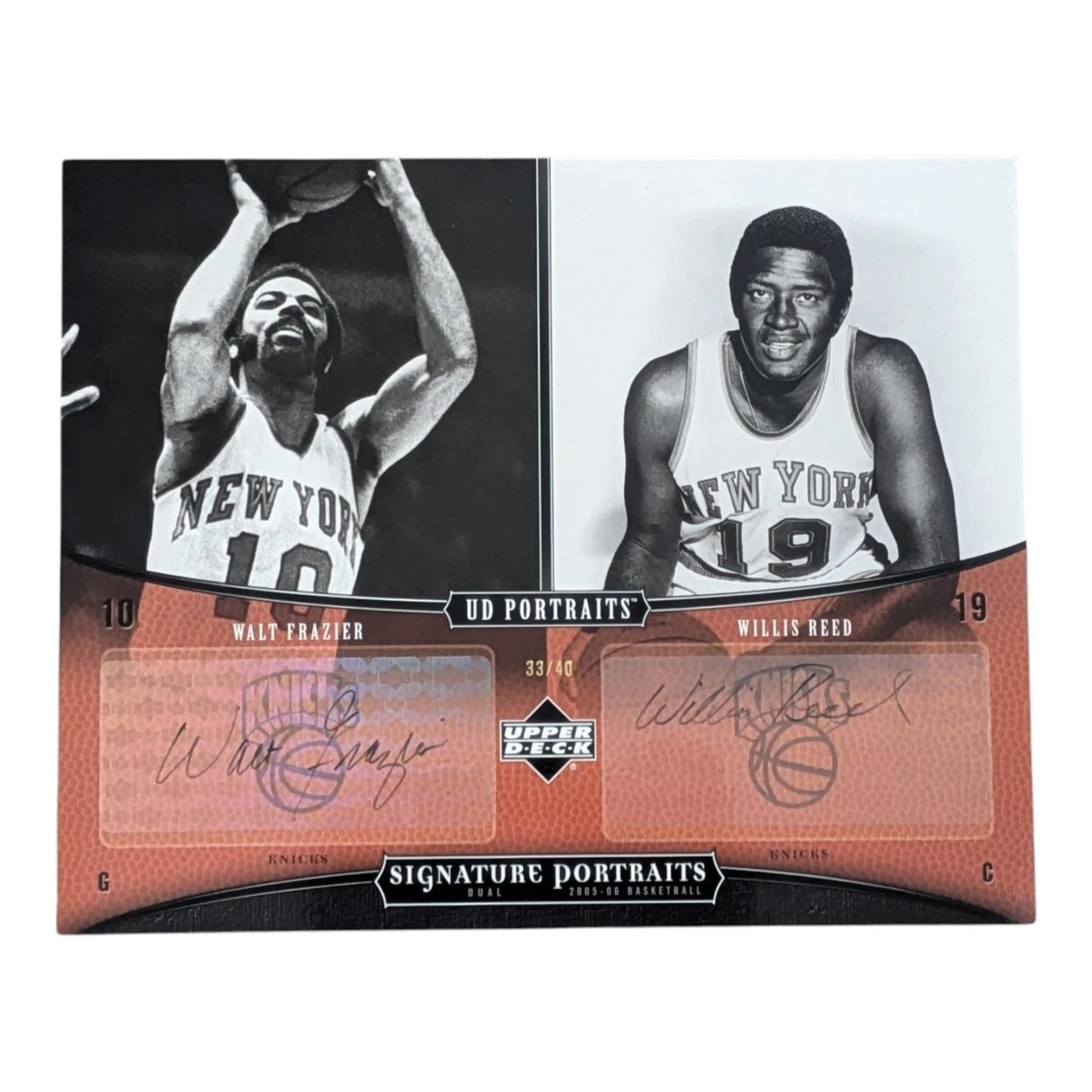 Basketball Trading Cards Willis Reed Sports Autographed for sale