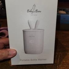 Baby’s Brew Portable Bottle Warmer White Open Box, Used 1x, Need Cable has chrg