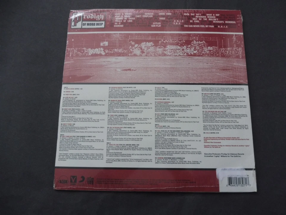 Prodigy Of Mobb Deep– H.N.I.C 2016 USA /Euro Double LP NEW/SEALED - Image 2 of 2