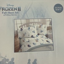 Disney Frozen II Full Size Bed Sheet Set Anna...