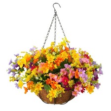 Flo Daisy Flower Artificial Hanging Plant Home Balcony Indoor Outdoor Decor F...