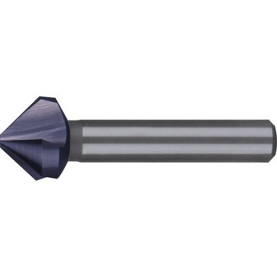 Kegelsenker DIN 335 90Grad D.10,4mm HSS TiAlN Z.3 Schaft-D.6mm RUKO