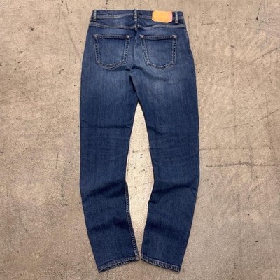 2000s Acne Studious Bla Konst Melk Jeans 29x29 Actual Denim Faded Grunge Punk