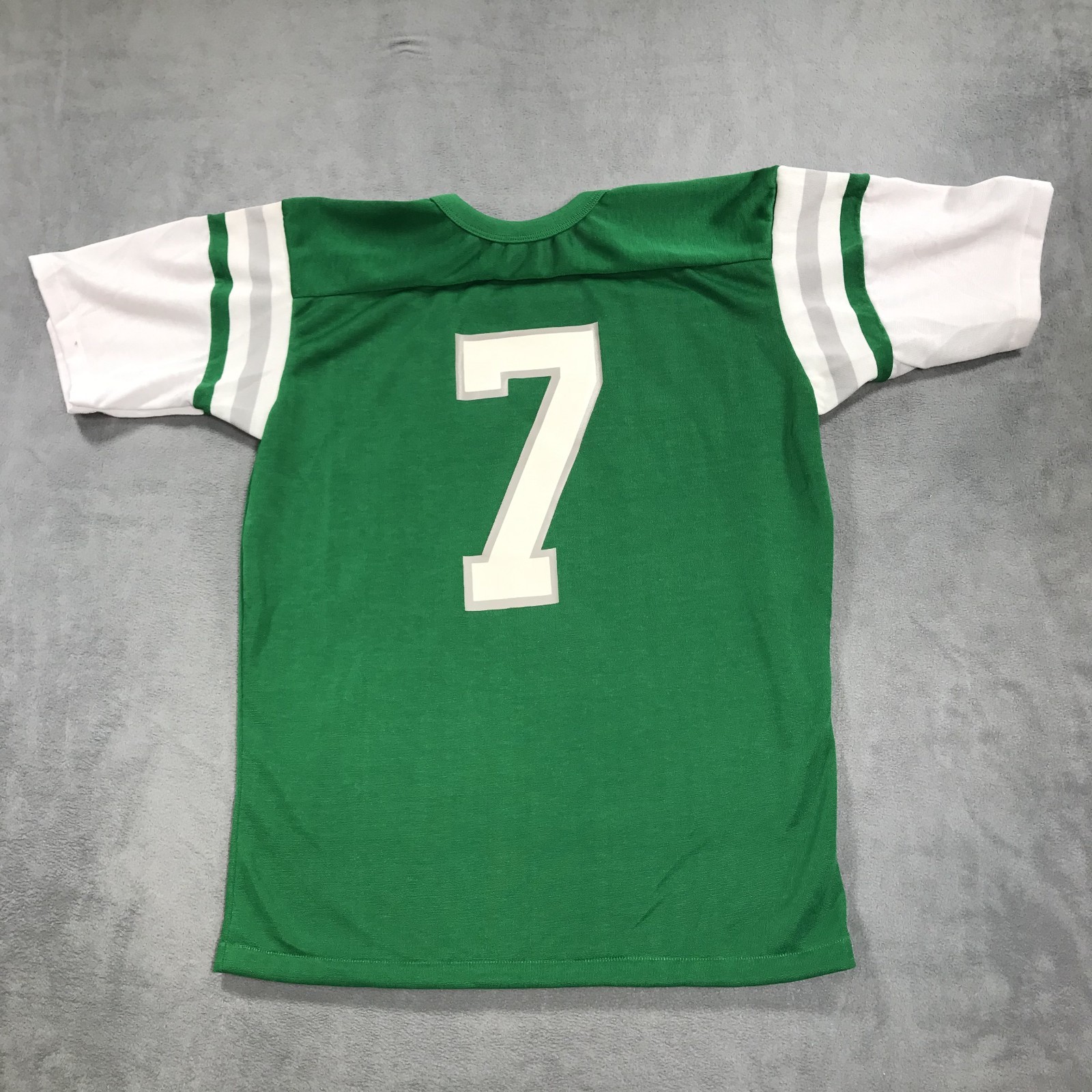 Vintage 80s Philadelphia Eagles Shirt Men M Cunningham Rawlings Kelly Green USA