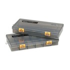 Savage Gear Flat Lure Box Kit Smoke 2pcs