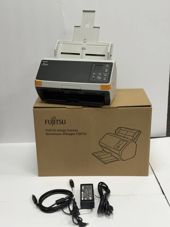 RICOH Fi-8170 Large Format ADF/Manual Feed Scanner fujitsu open box - Image 2 of 4
