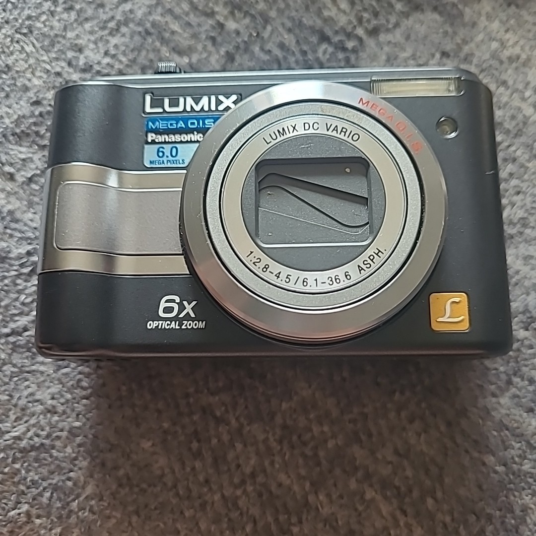 Panasonic Lumix DMC-LZ5 6.0MP Digital Camera Black With Box For