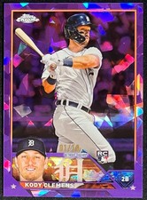 2023 Topps Chrome Sapphire Kody Clemens Purple Refractor Yankees #1/10