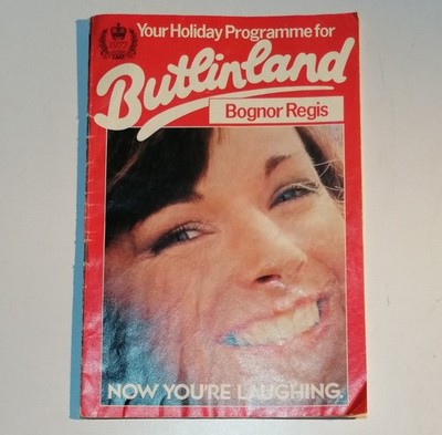 Vintage Butlins Bognor Regis 1977 Ferienprogramm A5 Heft
