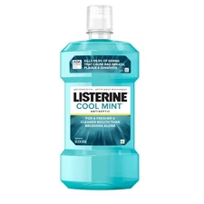 Listerine Cool Mint Antiseptic Mouthwash, Daily Oral Rinse Kills 99 of Germs