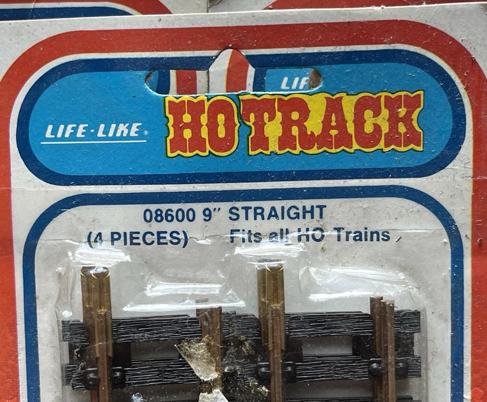Ho Scale Life-like Railroad Track Lot Of 8 - Image 3 of 4