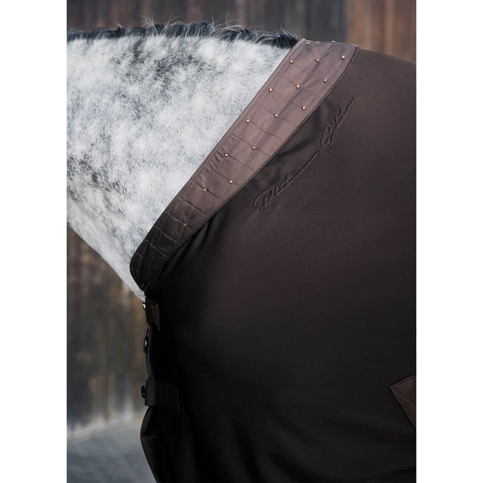 Eskadron Teak Brown S/ 125 cm Abschwitzdecke Dura Crystal Platinum 2024 - Bild 3 von 4