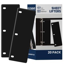 Durable Sheet Lifters Durable Easy Flow 11" x 3" Lifts Sheets Over Rings and ...