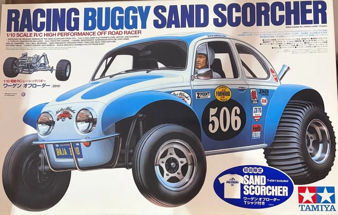 Tamiya Sand Scorcher 1:10 RC Model Cars, Trucks & Motorcycles for