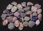 Australia Natural LIGHTNING RIDGE OPAL CHIPS Specimen Rough Lot 41.00cts