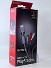 OEM Sony PlayStation S Video Cable SCPH-1100 PS1 PS2 PS3 Gray Official AV