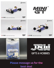 Mini GT Toleman TG184 #19 Ayrton Senna 1984 Monaco Grand Prix 2nd #1118 1/64