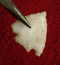 NICE 1-5/16" ERB BASAL NOTCHED PENNSYLVANIA ARROWHEAD AUTHENTIC PROJECTILE POINT