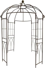 French Style Birdcage Shape Heavy Duty Gazebo,9'Highx 6‘6"Wide,Pergola Pavilion