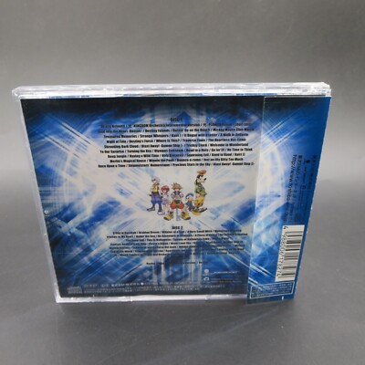Kingdom Hearts Original Soundtrack CD with Spine and Manual