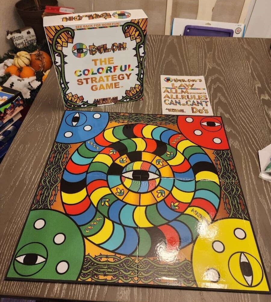 Odulom The Colorful Strategy Game by Alkebulan USED GREAT CONDITION ...